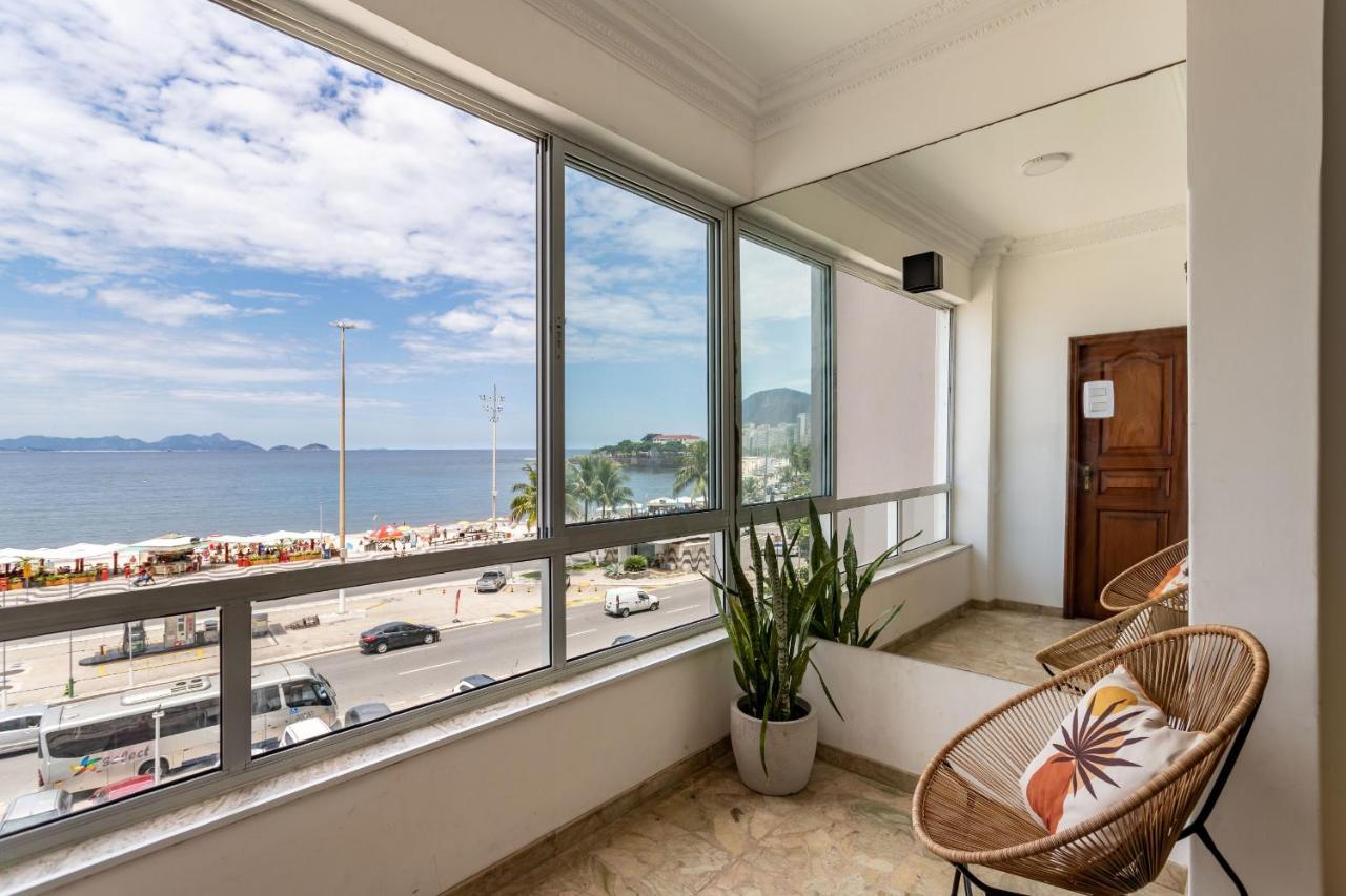 Sofisticado Em Copacabana - Vista Para Praia - A403 Z3 Apartment Rio de Janeiro Luaran gambar