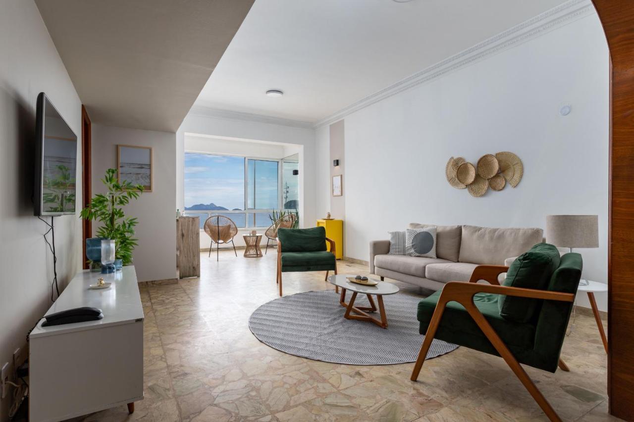 Sofisticado Em Copacabana - Vista Para Praia - A403 Z3 Apartment Rio de Janeiro Luaran gambar